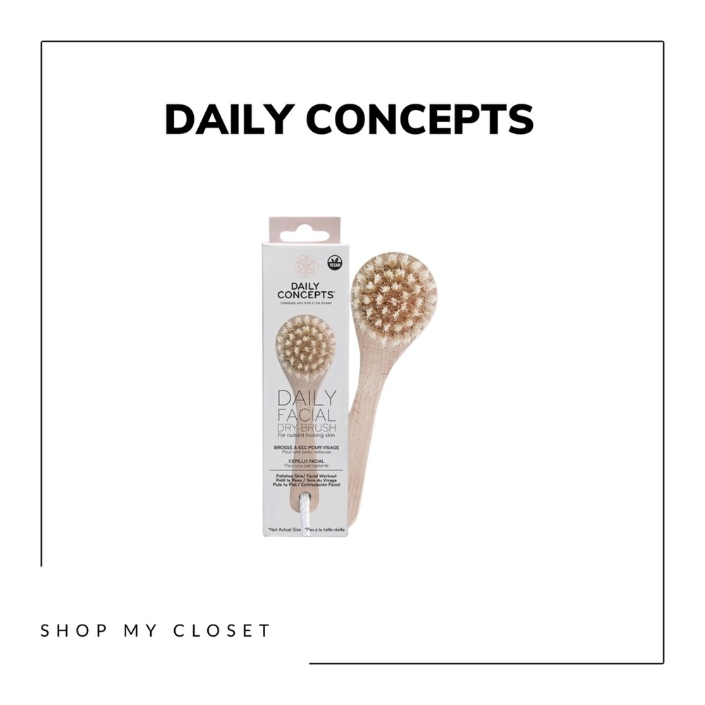 Daily Concepts Daily Facial Dry Brush - NWOT